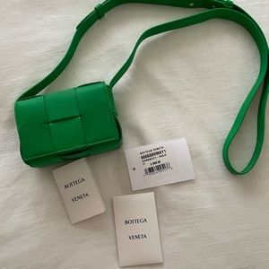 Bottega Veneta mini cassette case